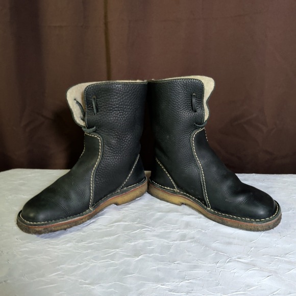 Duckfeet Arhus Sheepskin Leather Boots Women's Size US 8 - 8.5 EU 39 Retail $338 - Picture 4 of 8